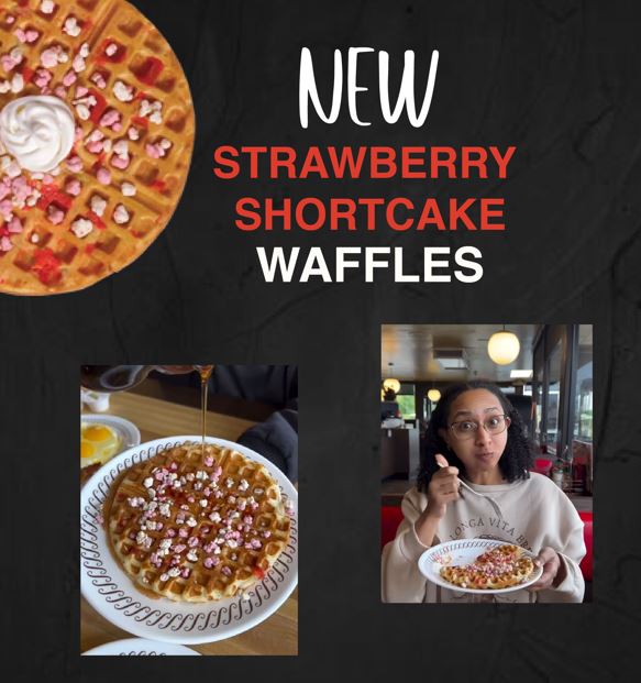 WHAT's NEW 10 Strawberry Shortcake Waffle Review