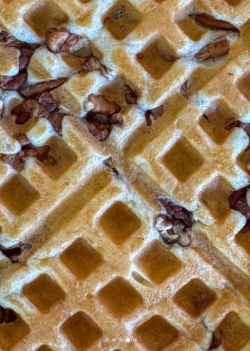 WHAT's NEW 4 Waffles Close-Up