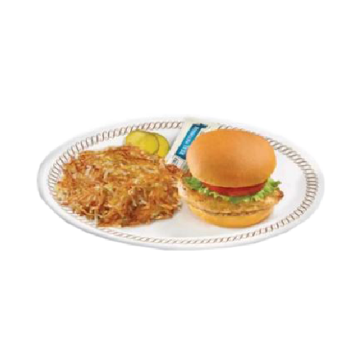 Waffle House Menu & Price 2025: Delicious choices await you! 53 CHICKEN SANDWICH DELUXE with HASHBROWNS