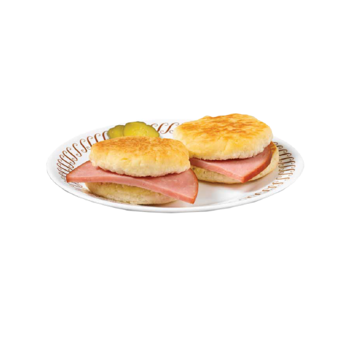 Waffle House Menu & Price 2025: Delicious choices await you! 44 City Ham Biscuits (2)