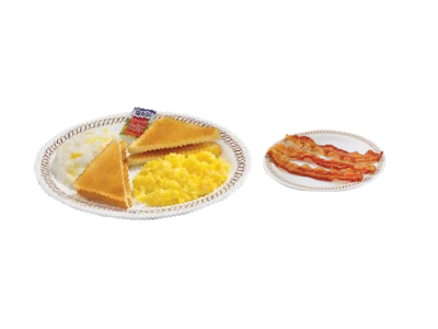 Waffle House Menu & Price 2025: Delicious choices await you! 8 TWO EGG BREAKFAST with SIDE MEAT